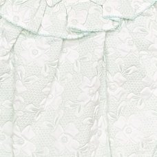 BIS-2120-6240: Baby Girls Jacquard Romper (NB-9 Months)